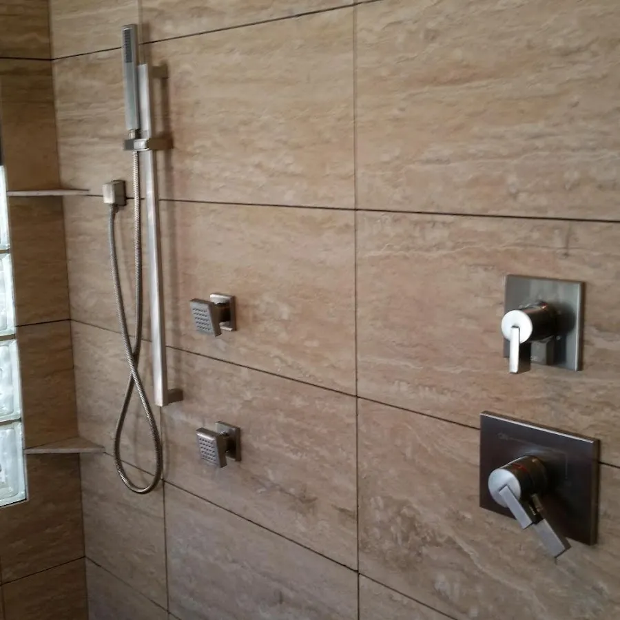 Shower fixture installation for Water Heater Replacement in Sheridan